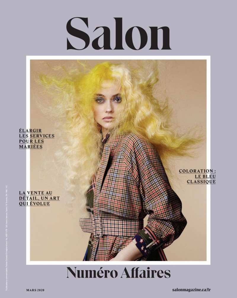  featured on the Salon Magazine cover from March 2020