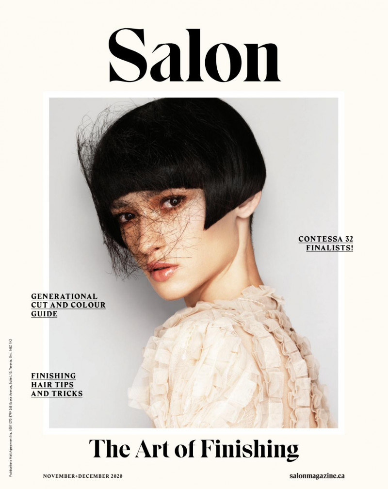  featured on the Salon Magazine cover from November 2020