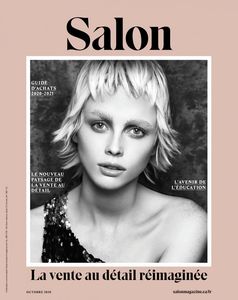  featured on the Salon Magazine cover from October 2020