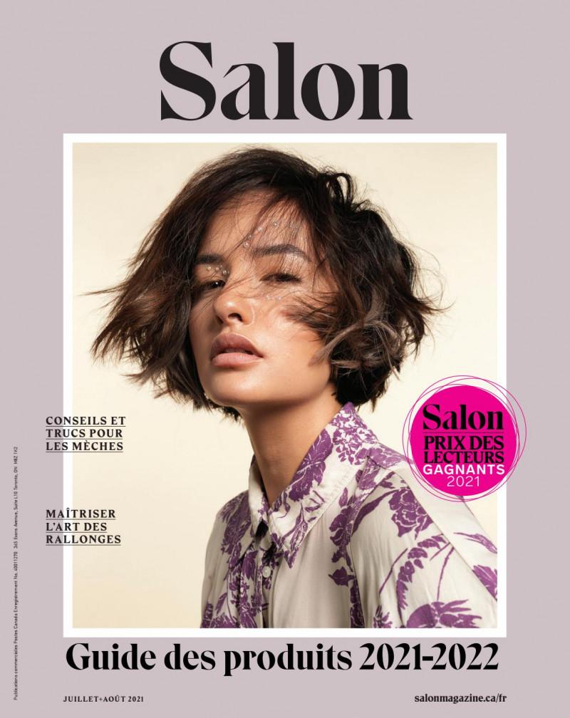  featured on the Salon Magazine cover from July 2021