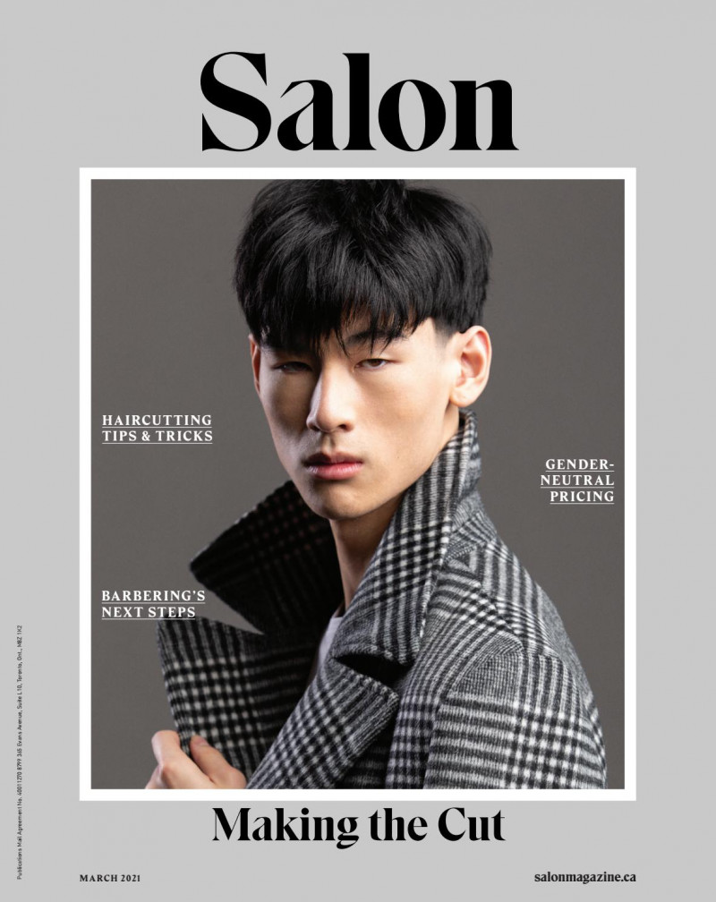  featured on the Salon Magazine cover from March 2021