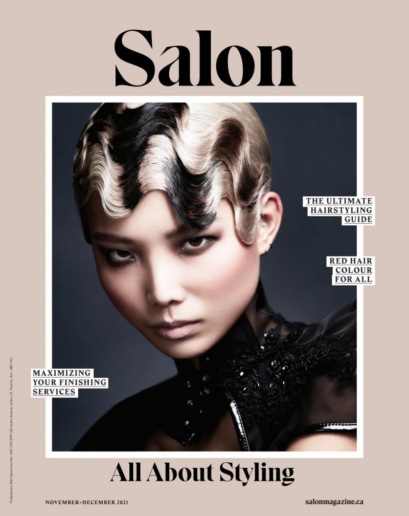  featured on the Salon Magazine cover from November 2021