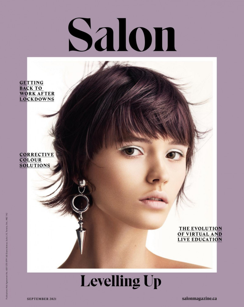  featured on the Salon Magazine cover from September 2021