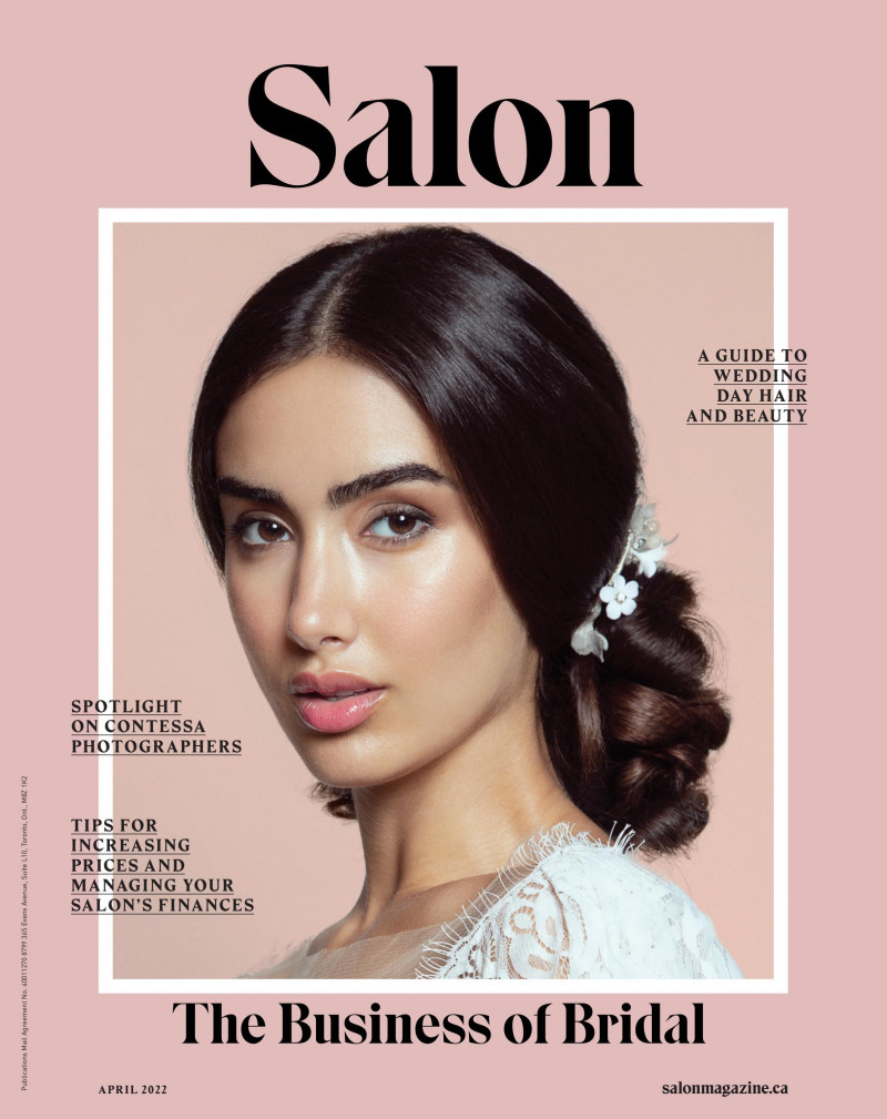  featured on the Salon Magazine cover from April 2022