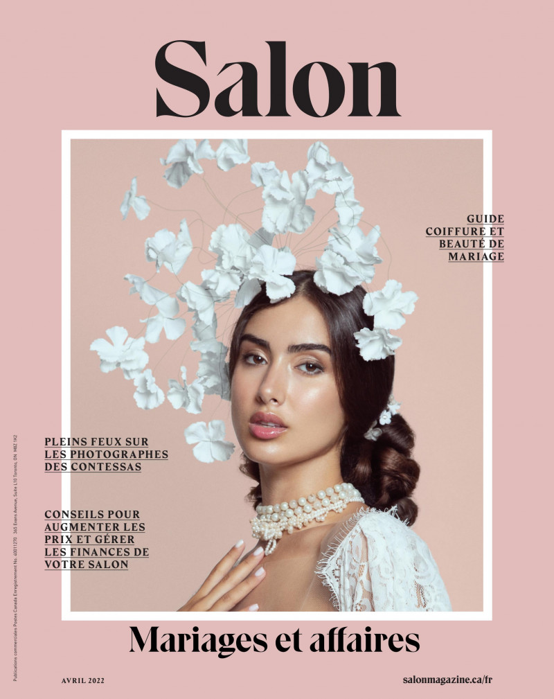  featured on the Salon Magazine cover from April 2022