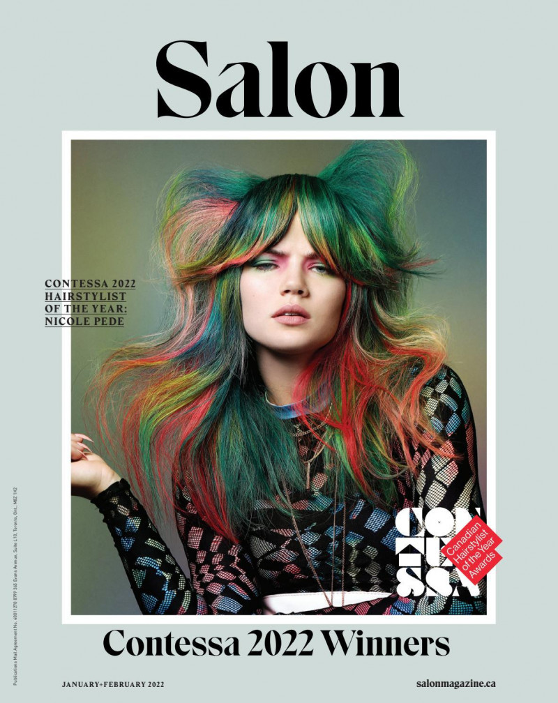  featured on the Salon Magazine cover from January 2022