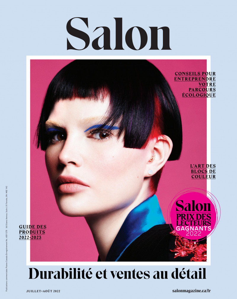  featured on the Salon Magazine cover from July 2022