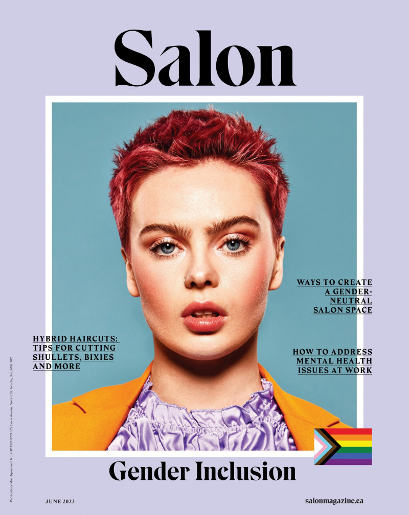  featured on the Salon Magazine cover from June 2022