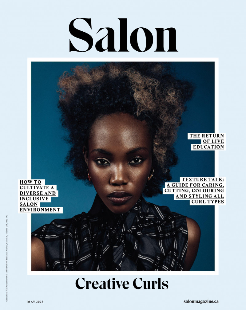  featured on the Salon Magazine cover from May 2022