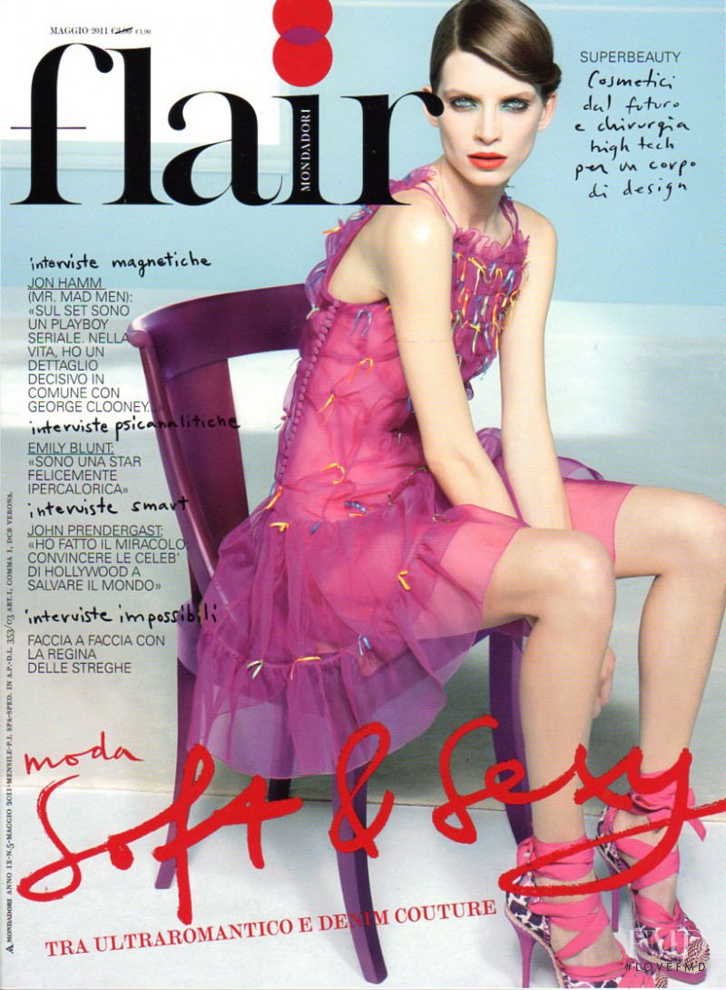 Luca Gadjus featured on the flair Italy cover from May 2011