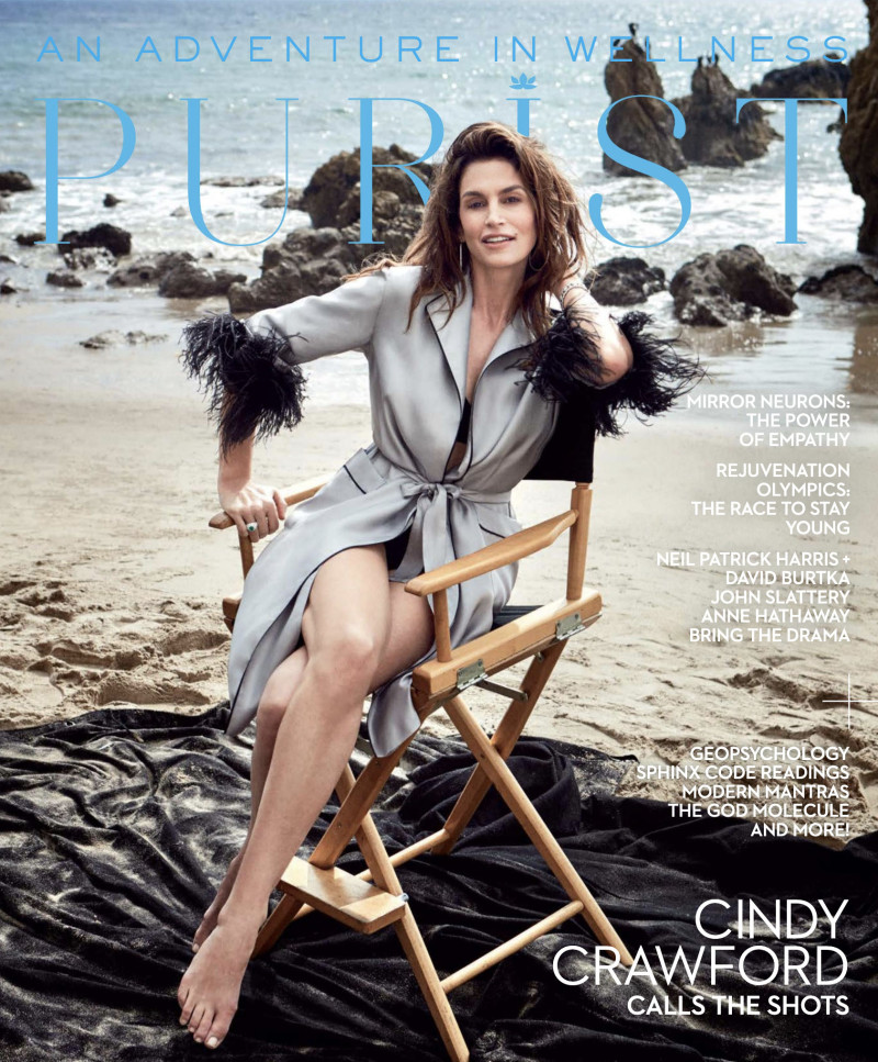 Cindy Crawford featured on the The Purist cover from June 2024