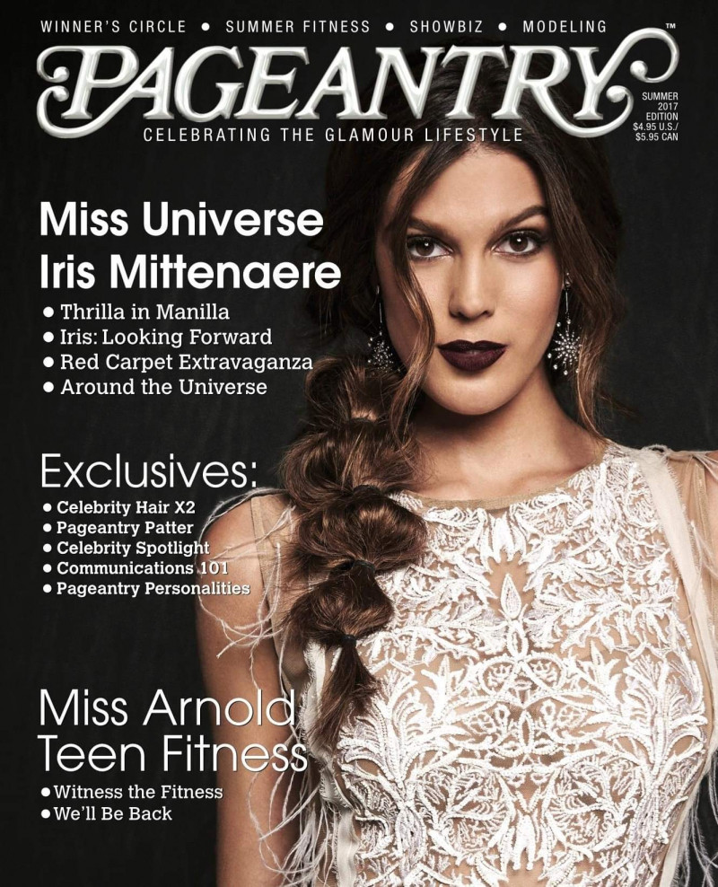 Iris Mittenaere featured on the Pageantry cover from June 2017