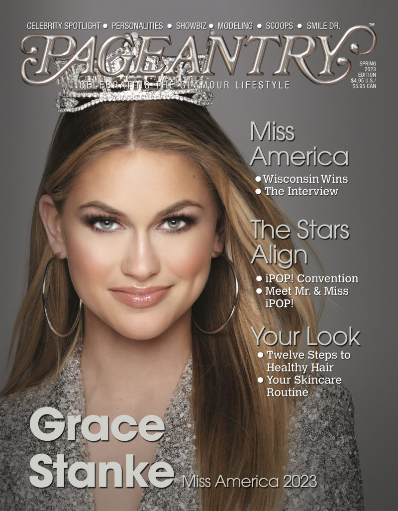 Grace Stanke featured on the Pageantry cover from March 2023