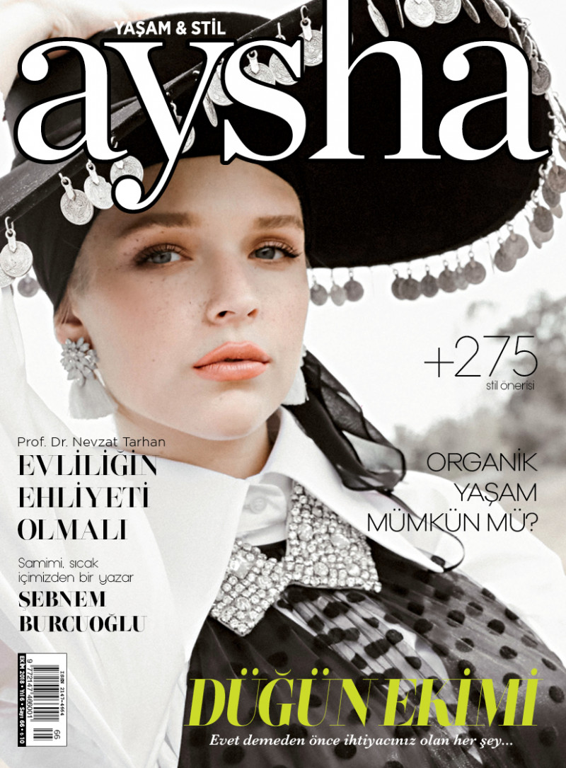  featured on the Aysha cover from October 2018