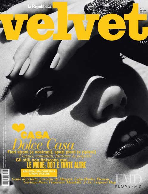 Tallulah Morton Roots featured on the Velvet Italy cover from May 2010