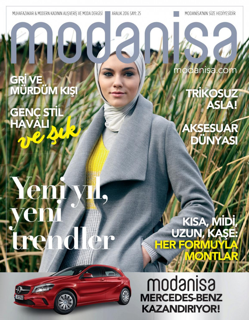  featured on the Modanisa cover from December 2016