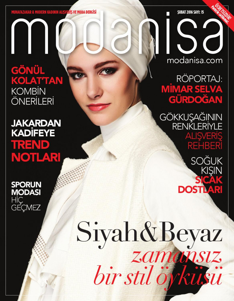  featured on the Modanisa cover from February 2016