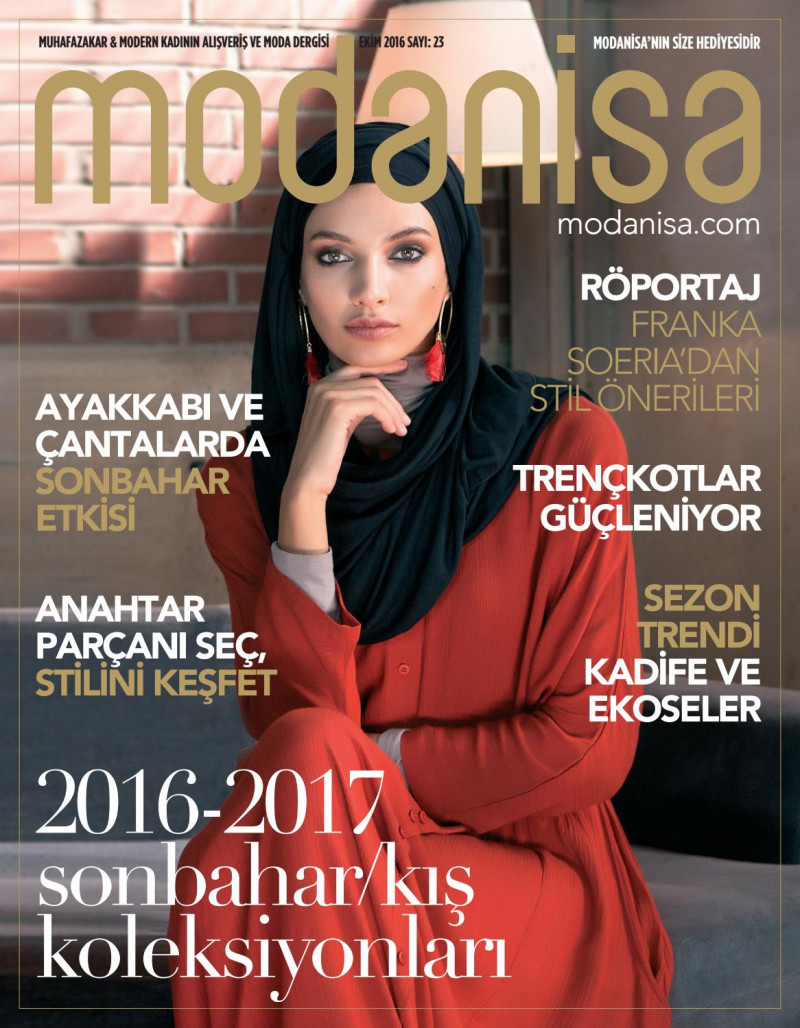  featured on the Modanisa cover from October 2016