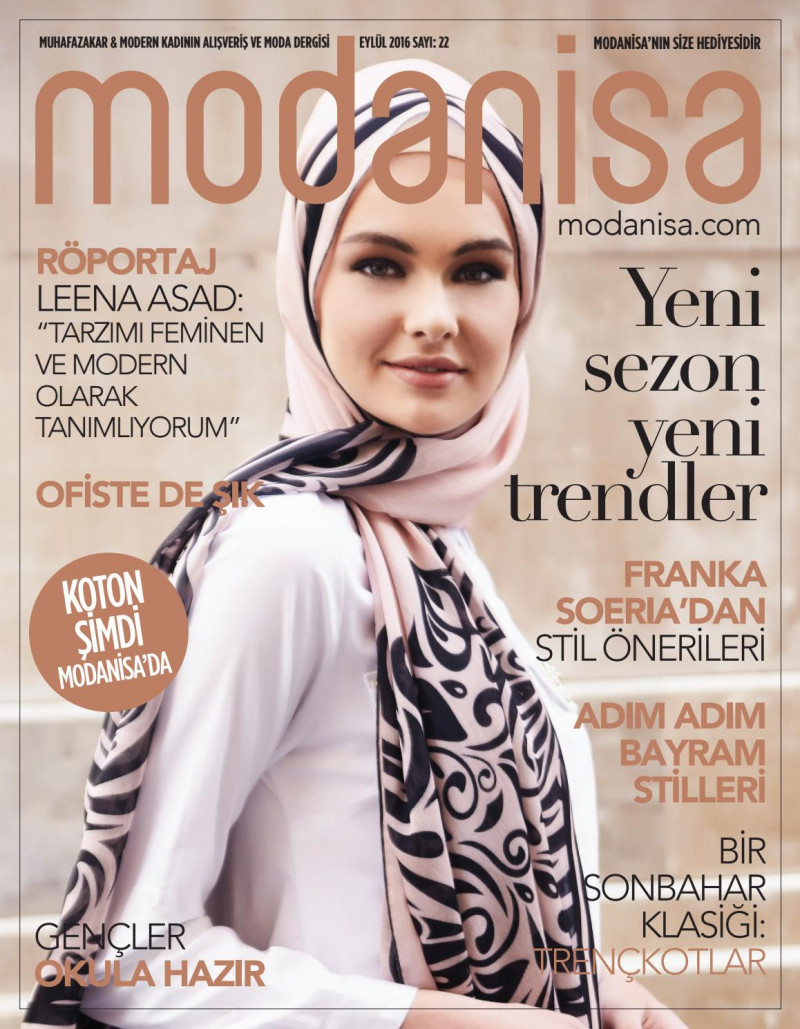  featured on the Modanisa cover from September 2016