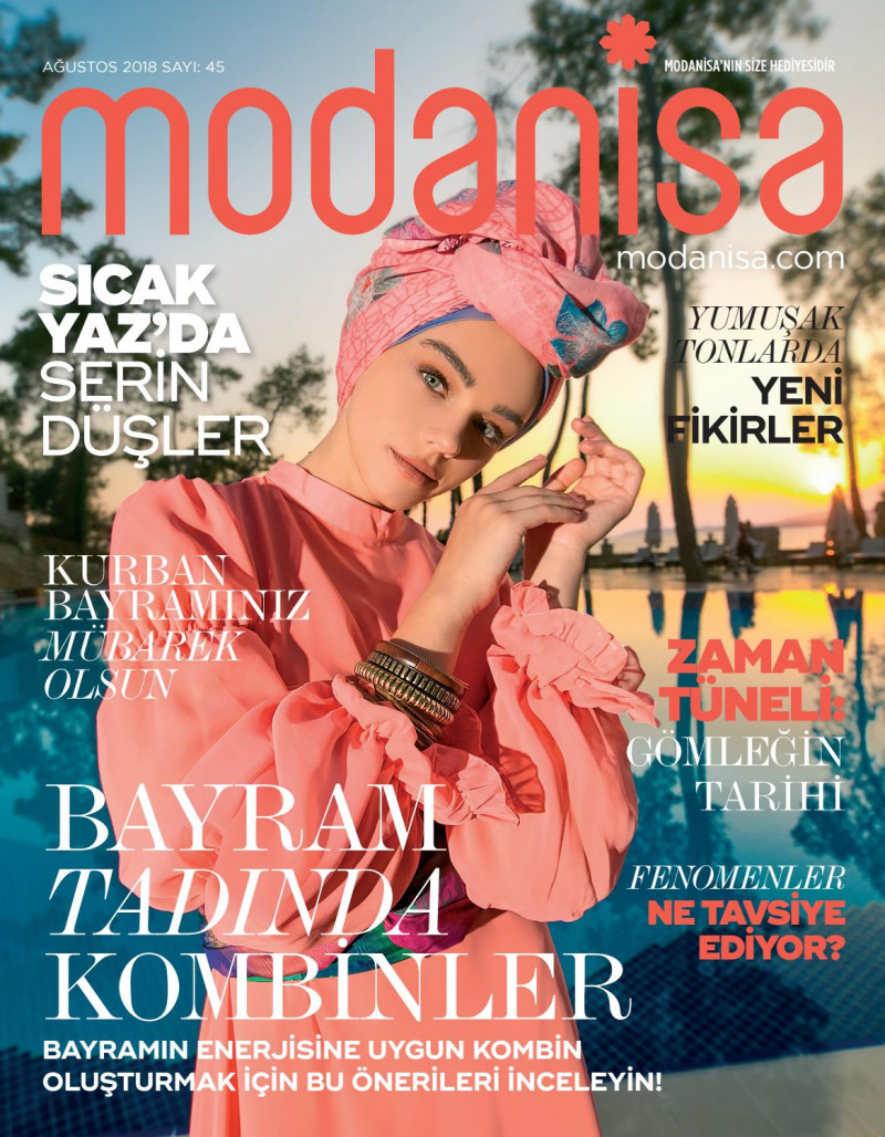  featured on the Modanisa cover from August 2018