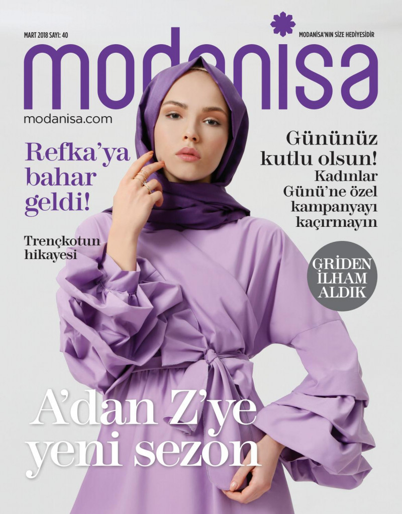  featured on the Modanisa cover from March 2018