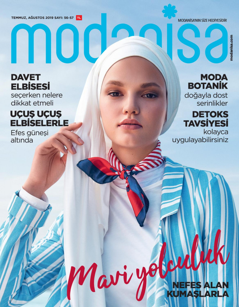  featured on the Modanisa cover from July 2019