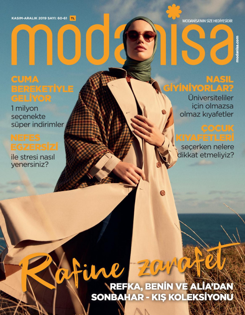  featured on the Modanisa cover from November 2019