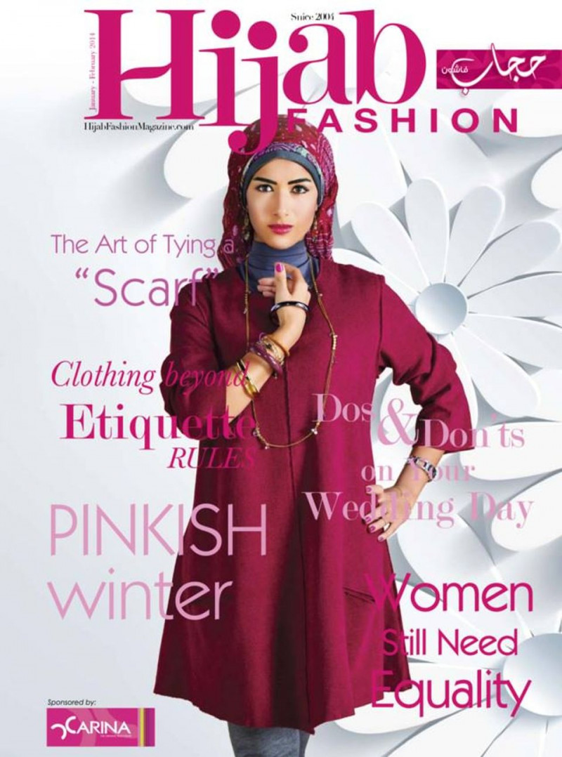  featured on the Hijab Fashion cover from January 2014