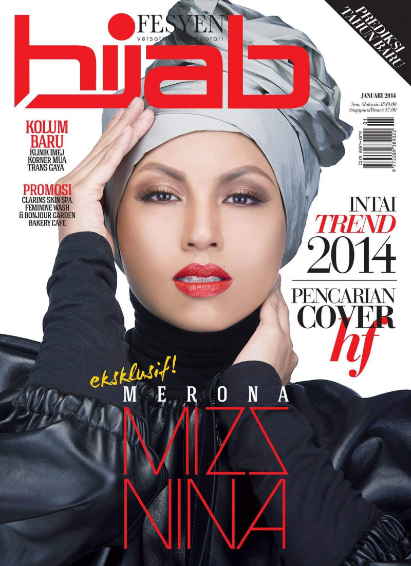  featured on the Hijab Fesyen cover from January 2014