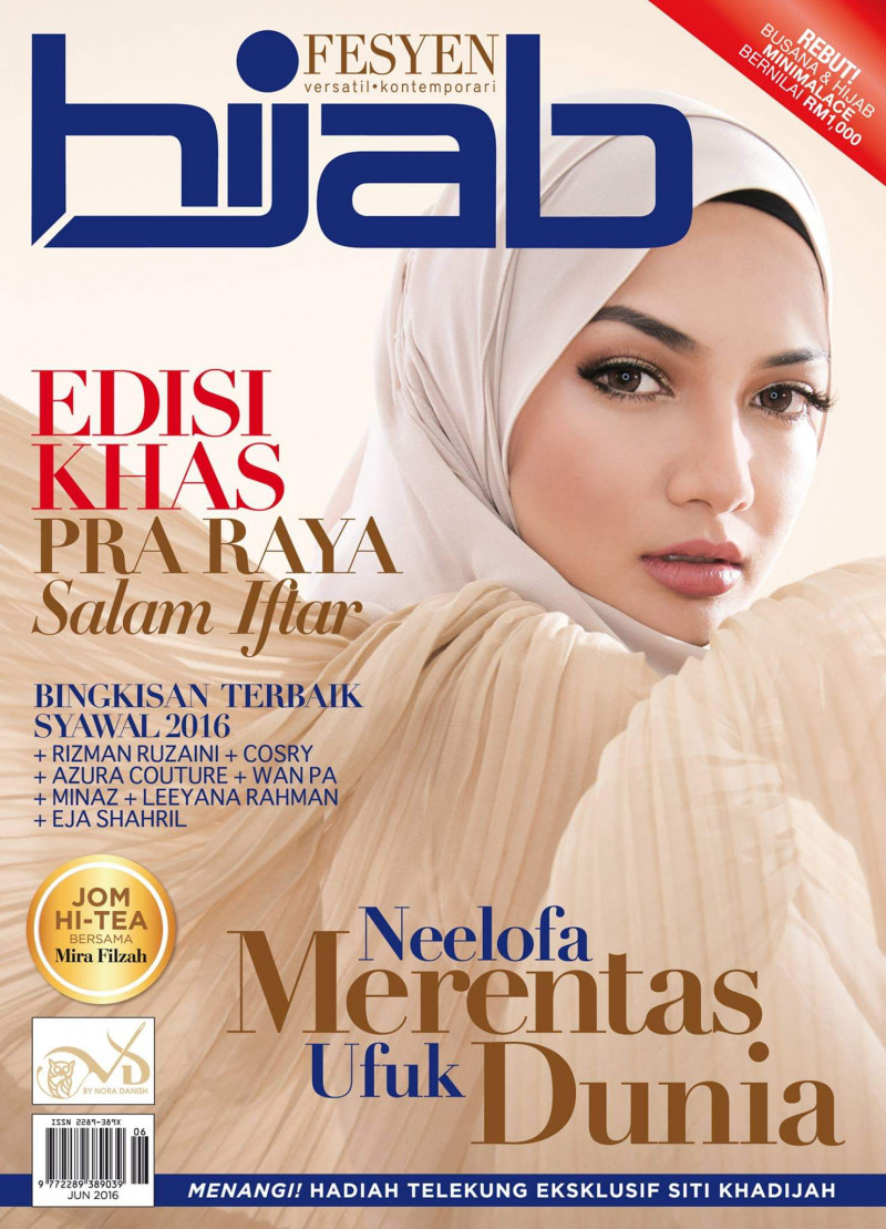  featured on the Hijab Fesyen cover from June 2016