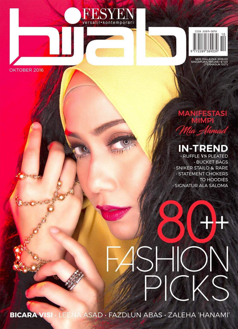  featured on the Hijab Fesyen cover from October 2016