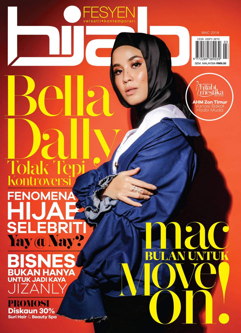  featured on the Hijab Fesyen cover from March 2018