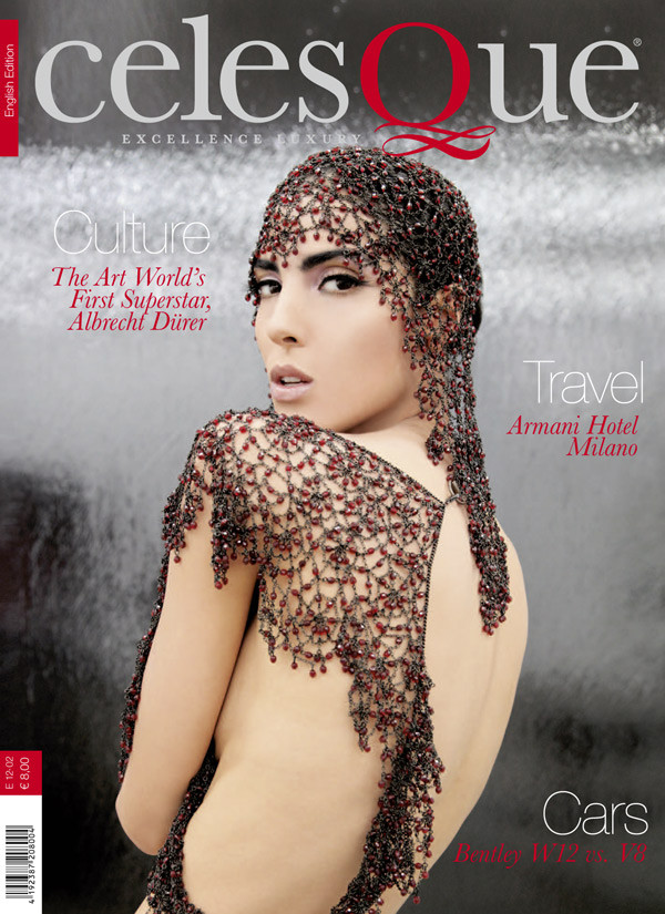  featured on the CelesQue cover from January 2012