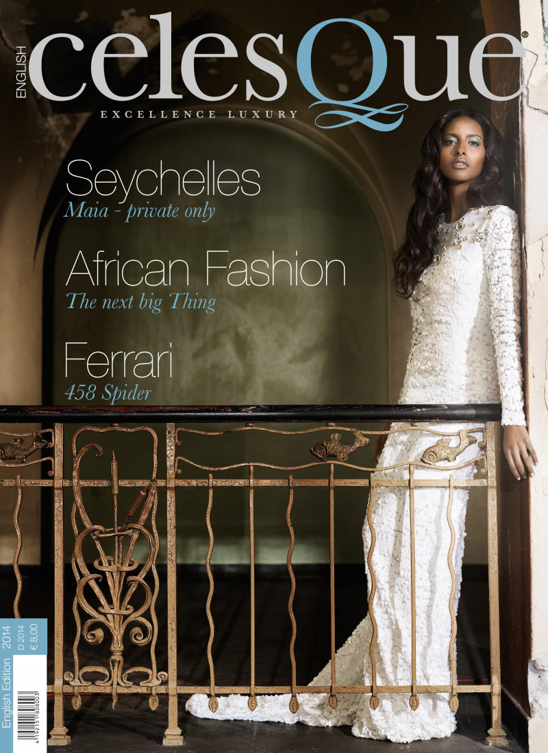 Sara Nuru featured on the CelesQue cover from January 2014
