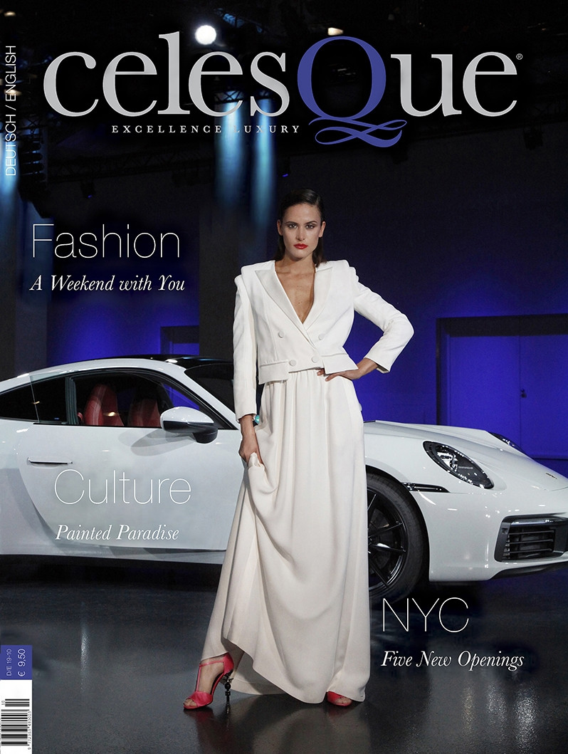  featured on the CelesQue cover from January 2019