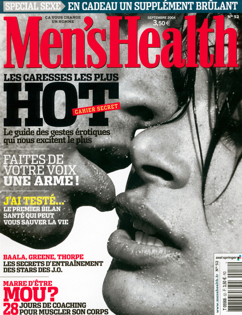  featured on the Men\'s Health France cover from September 2004