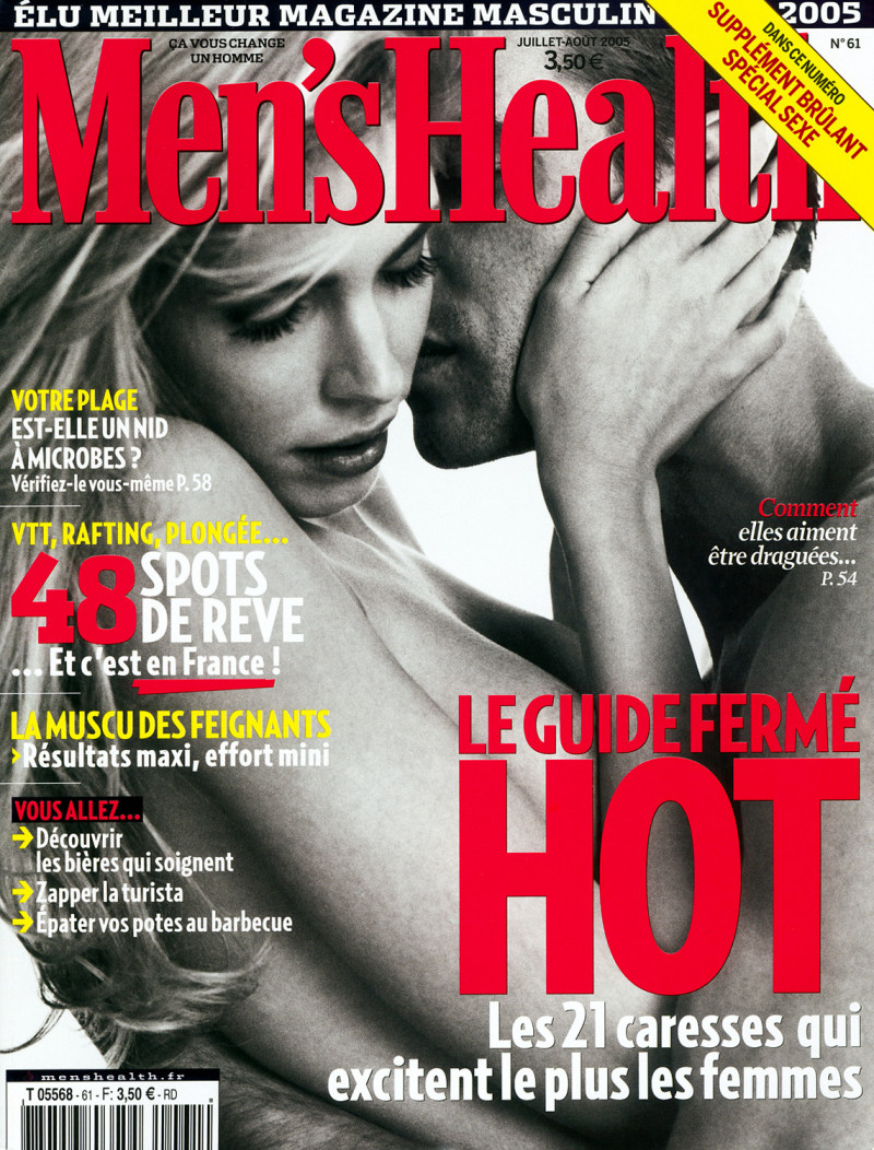  featured on the Men\'s Health France cover from July 2005