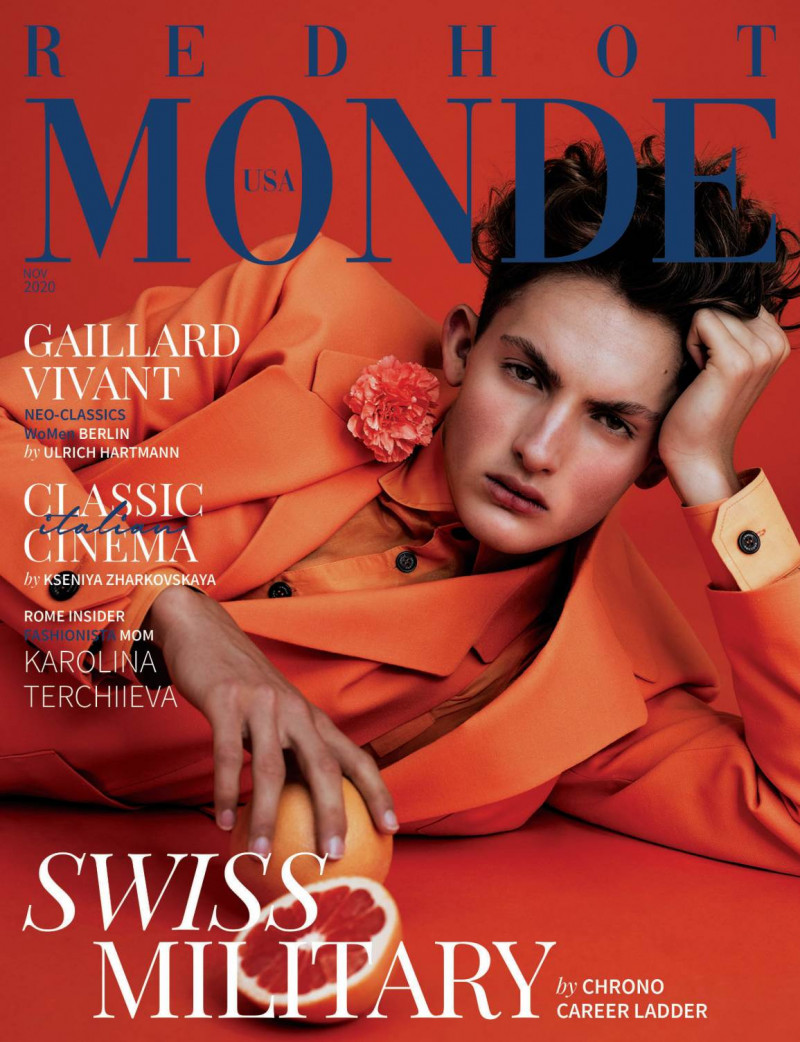  featured on the Red Hot Monde cover from November 2020