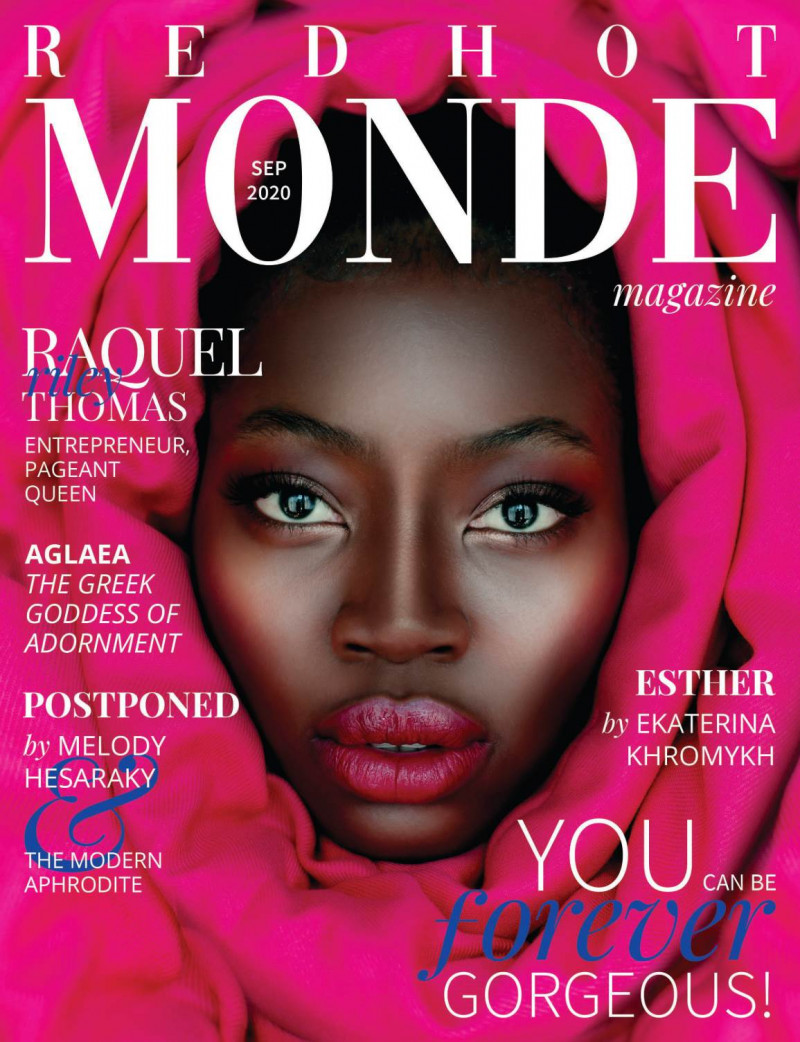 Esther featured on the Red Hot Monde cover from September 2020