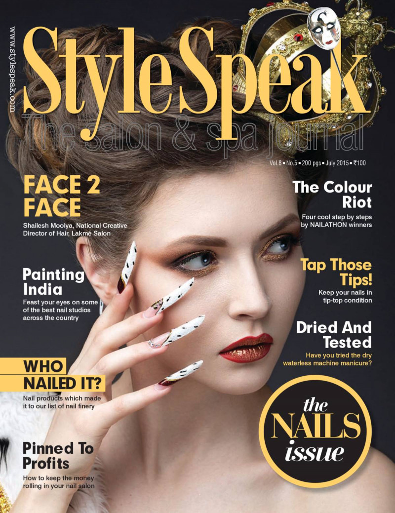  featured on the StyleSpeak cover from July 2015
