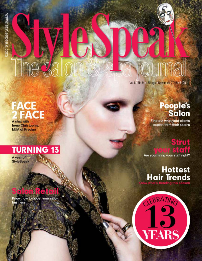  featured on the StyleSpeak cover from November 2015