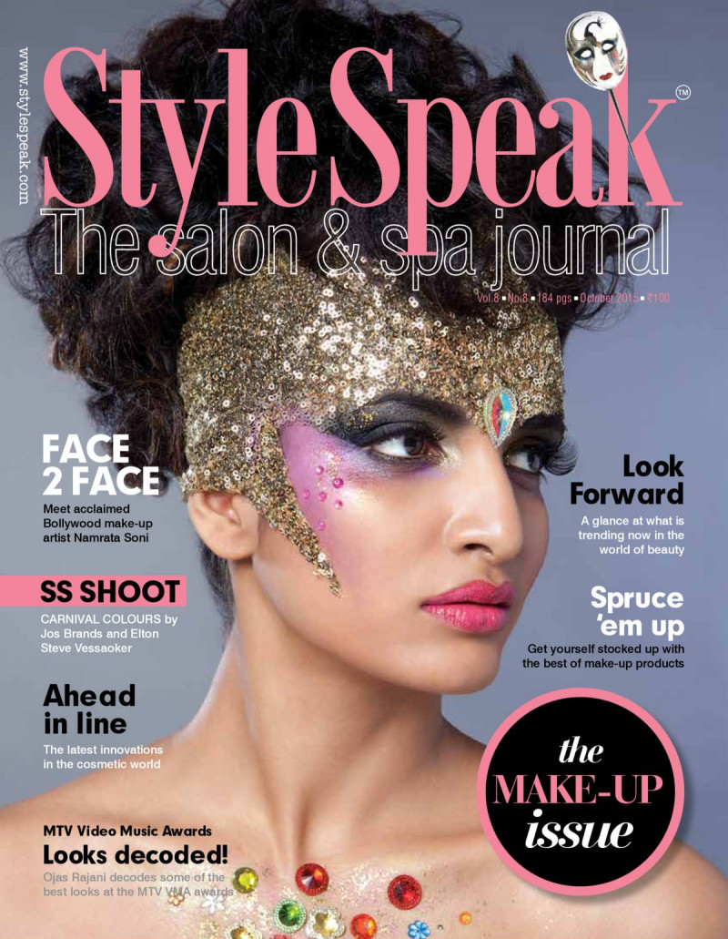  featured on the StyleSpeak cover from October 2015