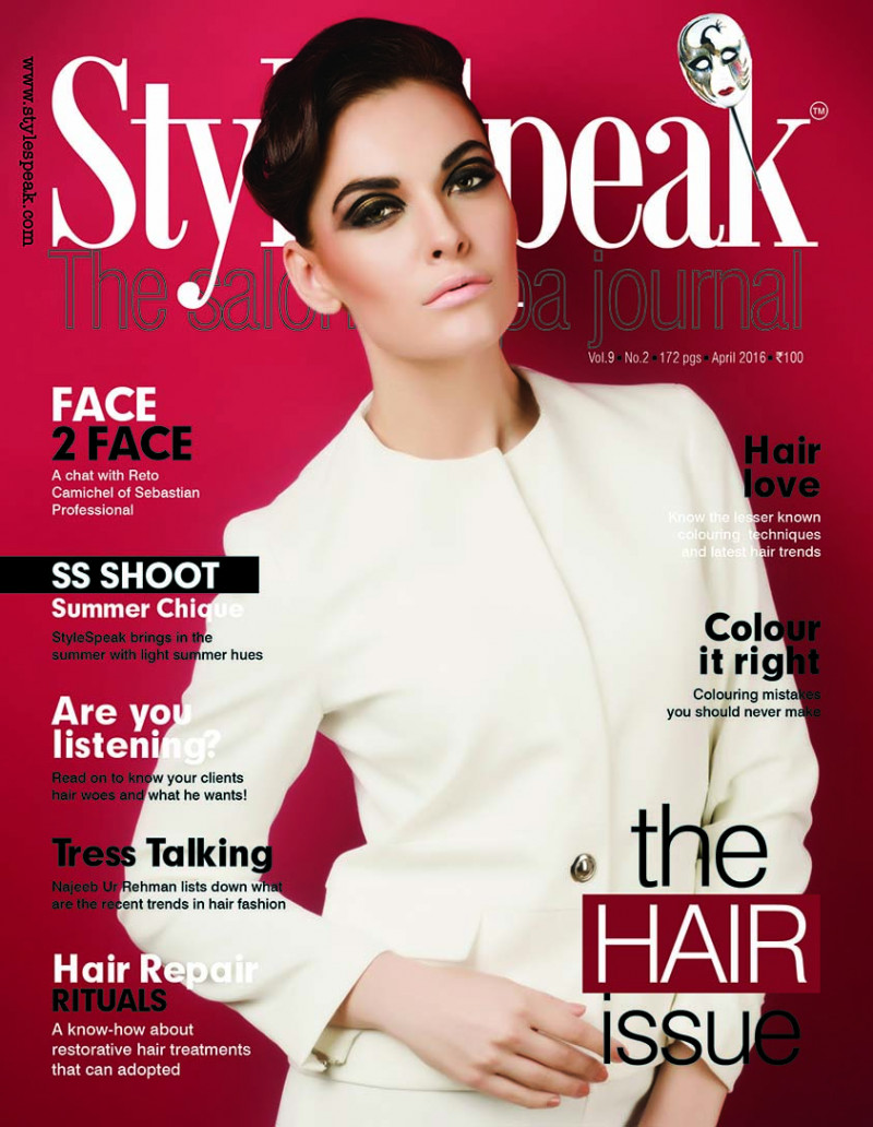  featured on the StyleSpeak cover from April 2016