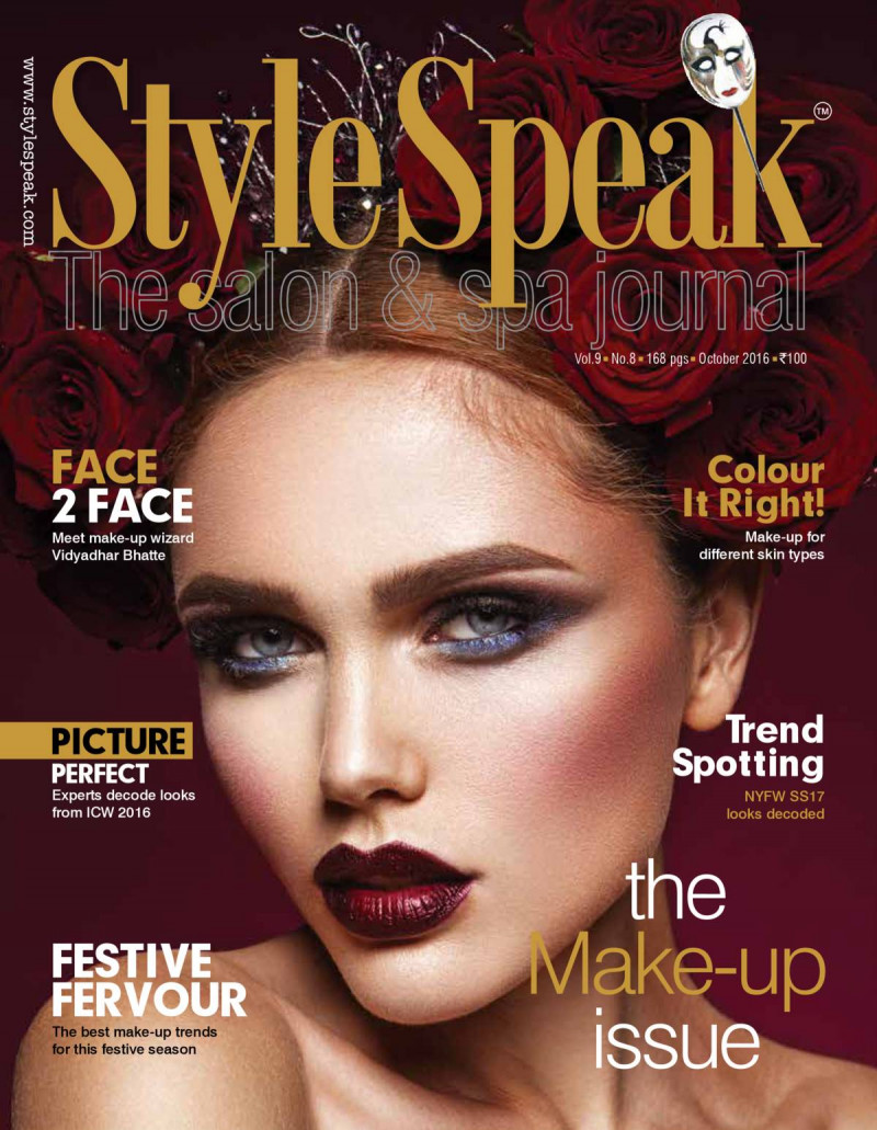  featured on the StyleSpeak cover from October 2016