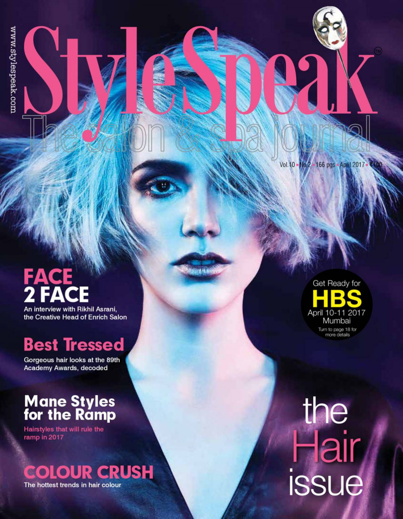  featured on the StyleSpeak cover from April 2017