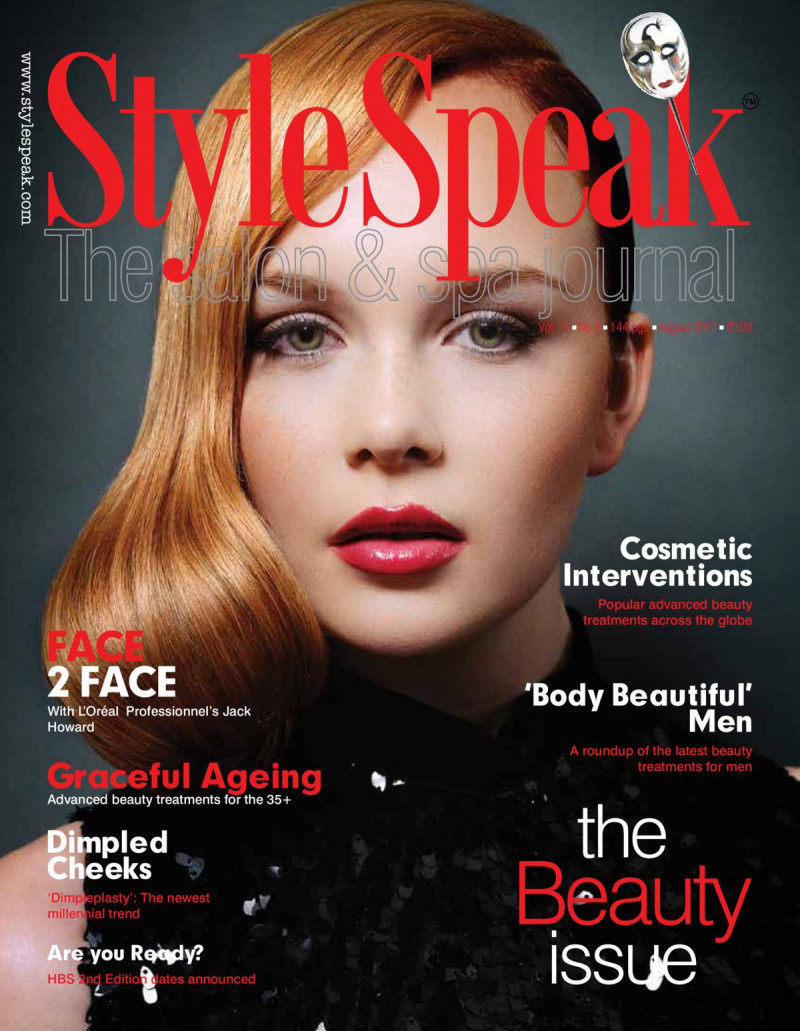  featured on the StyleSpeak cover from August 2017