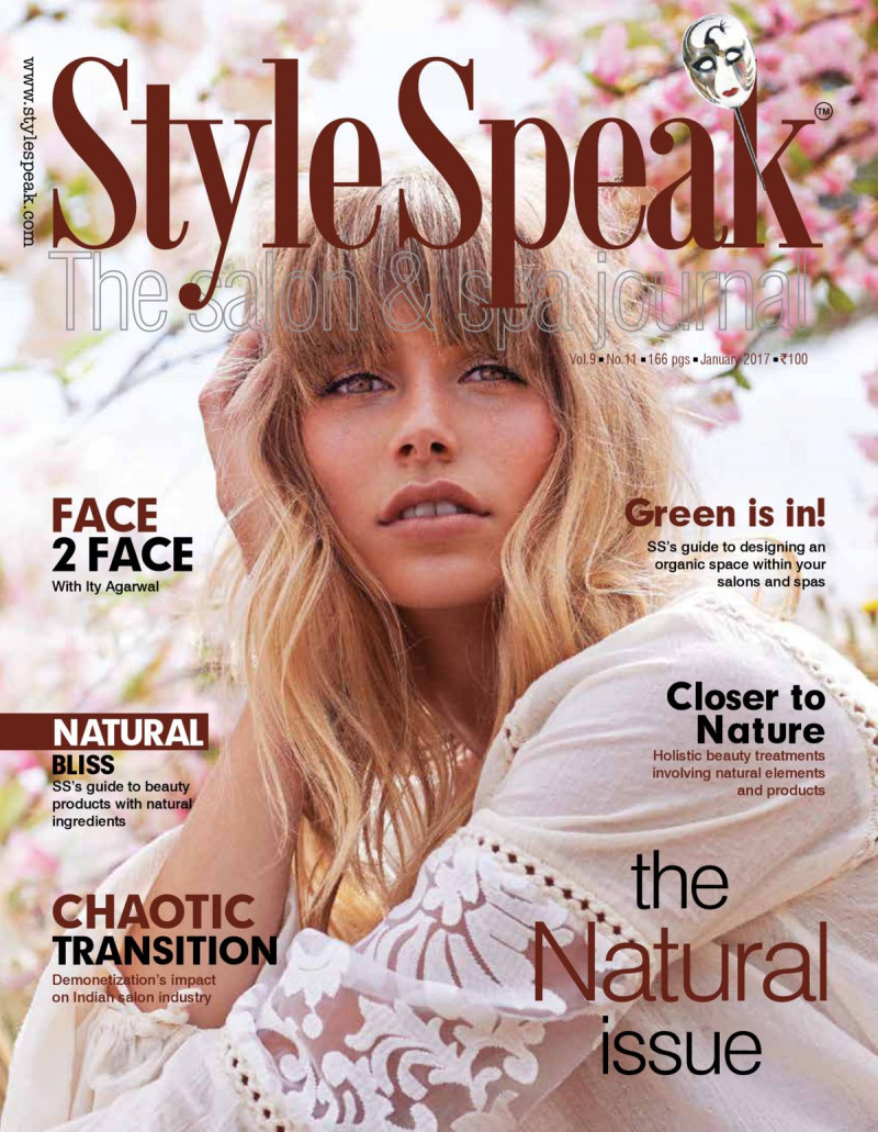  featured on the StyleSpeak cover from January 2017