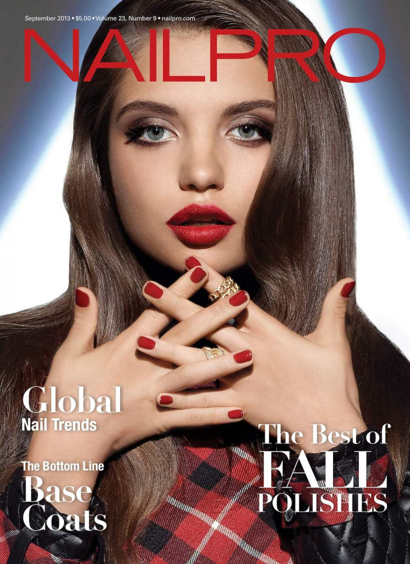  featured on the NailPro cover from September 2013