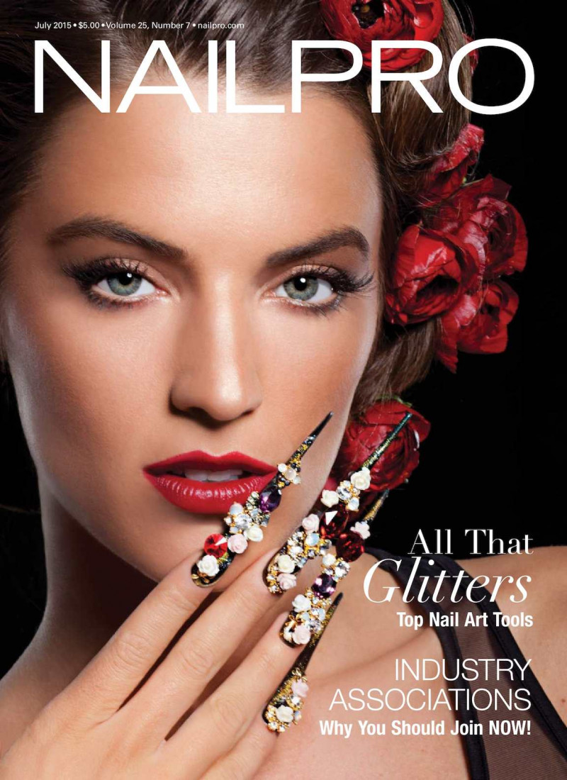  featured on the NailPro cover from July 2015