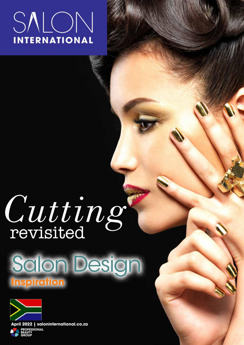  featured on the Salon International South Africa cover from April 2022